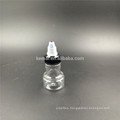 e liquid/e juice/smoke oil use 50ml clear PET plastic dropper bottle with twist top cap from China